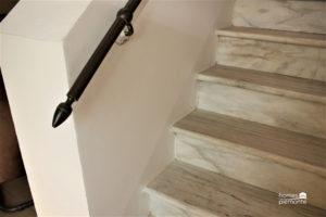 Marble staircase detail